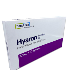 Hyaron dermal filler syringes - Sodium Hyaluronate for wrinkle correction and glowing skin.