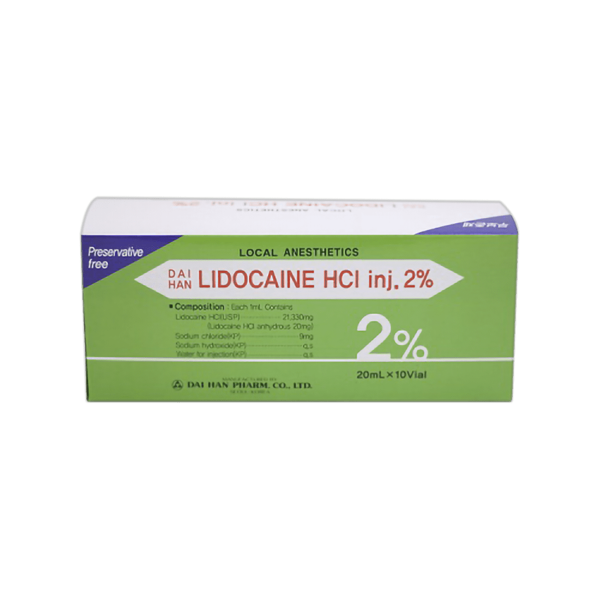 LIDOCAINE HCI inj 2%.