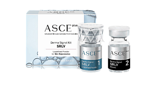 ASCE+ SRLV Exosome packaging showcasing its advanced skin rejuvenation formula.