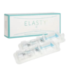 Elasty DEEP (2EA) dermal filler for deep wrinkle reduction and facial volume restoration in the cheeks, chin, and nasolabial folds.