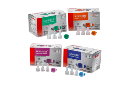 Universal Insulin Pen Needles in sterile packaging, ideal for safe and pain-free insulin administration.