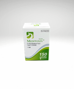 Meditoxin 150: "Meditoxin 100 units, ideal for wrinkle reduction and targeted muscle relaxation