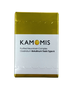 KAMOMIS 100Unit – Botulinum toxin for wrinkle smoothing and jawline contouring.