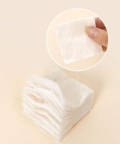 Alternative view of [HEVEBLUE]Bleach-free Biodegradable Stretchy 100% Cotton Pads (60ea)