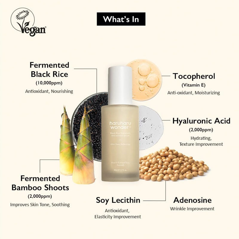 Black Rice Hyaluronic Anti-Wrinkle Serum - Image 2