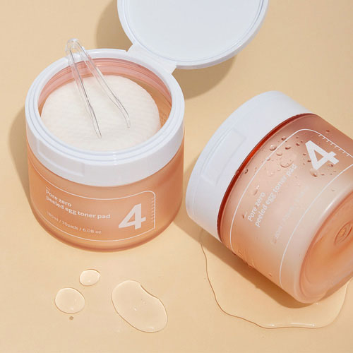 No.4 Pore Zero Peeled Egg Toner Pad - Image 2