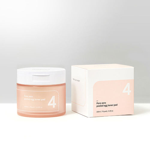 No.4 Pore Zero Peeled Egg Toner Pad - Image 4