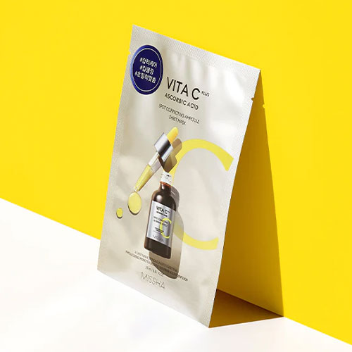 Vita C Plus Spot Correcting Ampoule Sheet Mask - Image 2